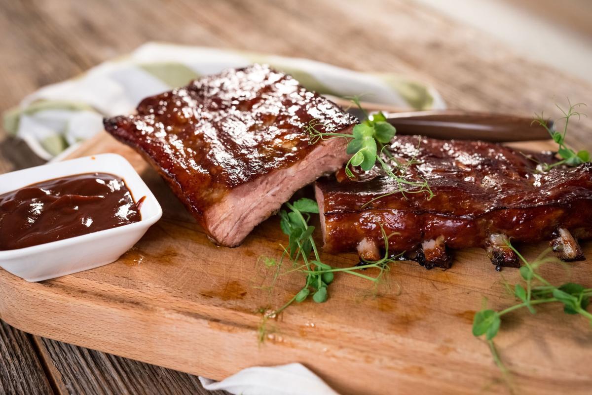 Mario's Italian Meat Market Fort Myers Roasted BBQ Pork Ribs